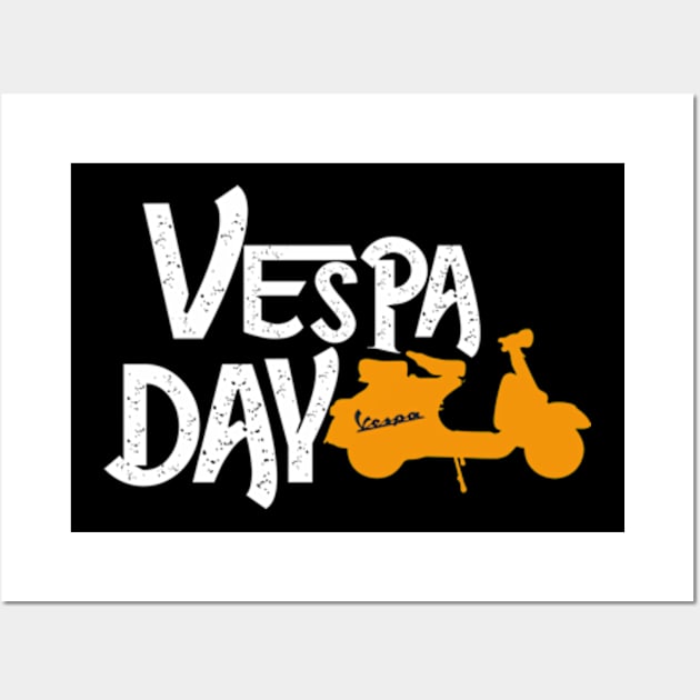 vespa day Wall Art by vespatology